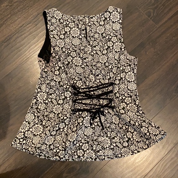 VANESSA VIRGINIA for Anthro Floral Corseted Top - Picture 5 of 5